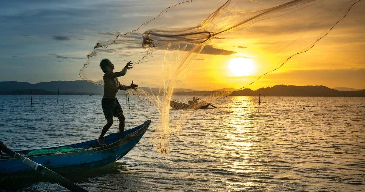 Fishing in Bhutan 