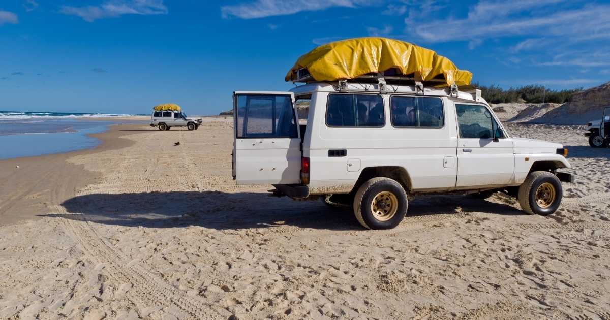 Four-Wheel Drive on K'Gari (Fraser Island), Queensland