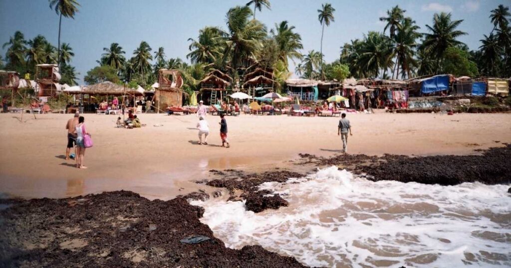 Goa's White Beach at Anjuna Vietnam