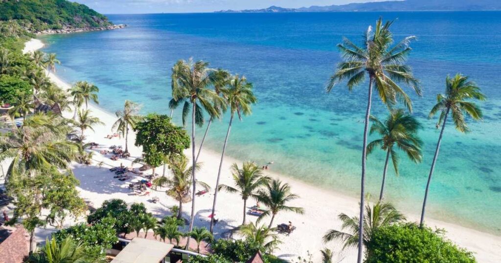 Koh Phangan Beach at Thailand 